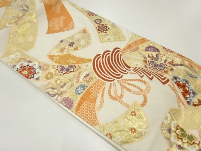 Japanese Kimono / Fukuro Obi Silk